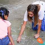 It's always the small pieces that make the big picture. 🤗😘📸 #OutOfComfortZone #moretolife #drawing #chalkpaint #artist #vpbali #volunteer #volunteering #volunteerwork #volunteerabroad #gapyear # teachingabroad #teachingenglish #creativelearning #socialgood #helpothers #educationforall #ngo #charity #kids #children  #bethechange #inspire #payitforward #makeadifference #foreeverychild #bali #indonesia #traveldeeper #photooftheday